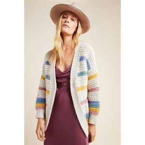 ANTHROPOLOGIE LITTLE LIES CARDIGAN SWEATER S/M